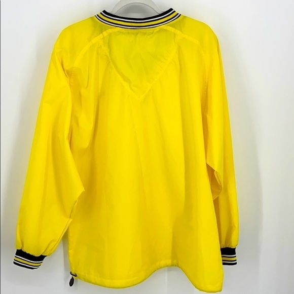 𝅺Champion Windbreaker Jacket 90s Nylon Neon Jacket SZ L - Picture 5 of 10